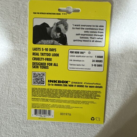 Inkbox Temporary Tattoos, Travis‎ Barker, Moon Dreamcatcher - Picture 3 of 3